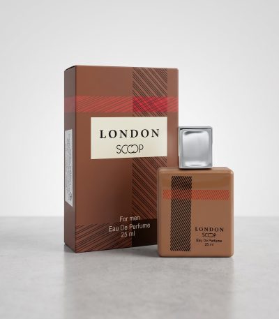 ادکلن 25 میل اسکوپ مدل باربری لندن (مردانه)