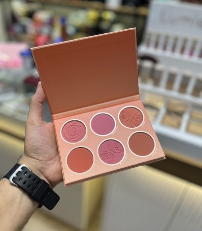 پالت رژ گونه 6 رنگ شیگلم Sheglam مدل Foloral Flush