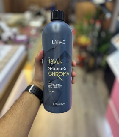 LAKME CHROMA DEVELOPER O2 OXYDANT CREAM 18VOL 6% 1000-60ml